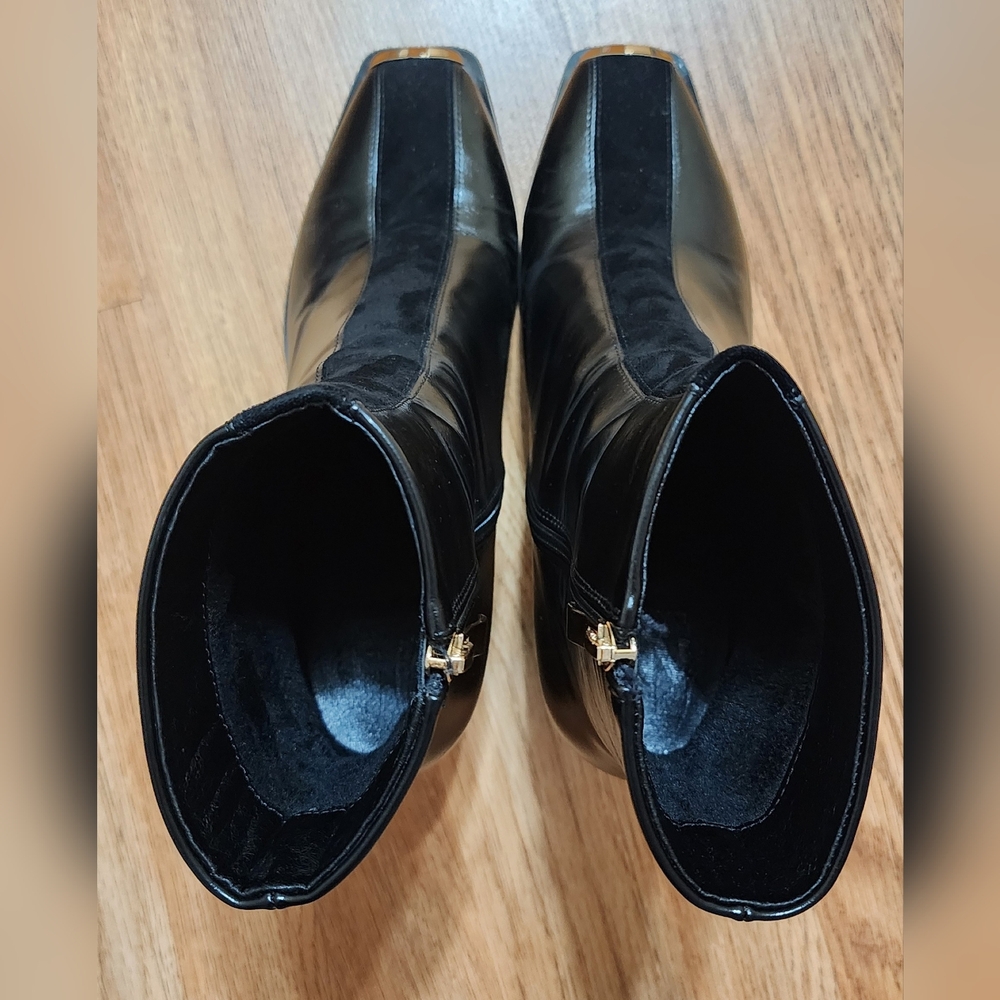Ninety Union Black and Suede Boot - Picture 8 of 10